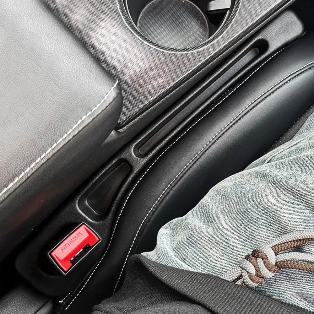 2Pcs Car Seat Gap Filler – Console Storage Organizer