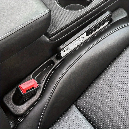 2Pcs Car Seat Gap Filler – Console Storage Organizer