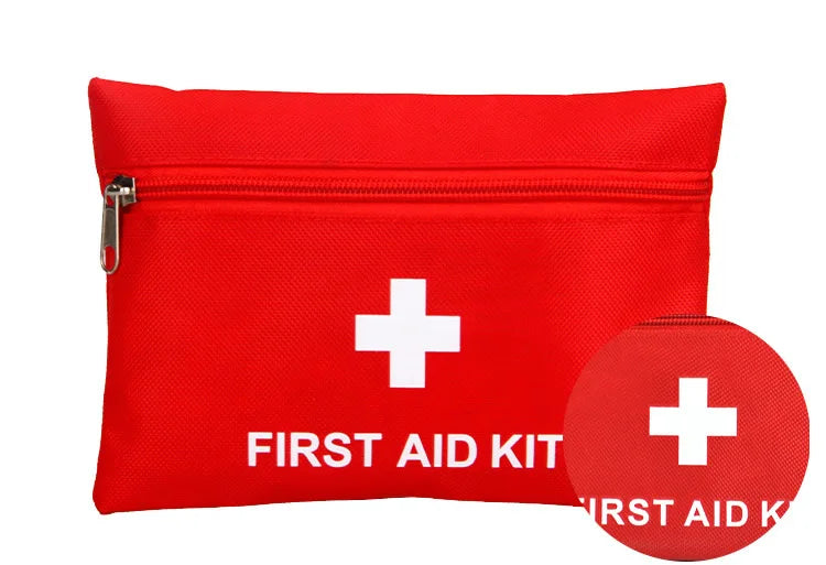 50pcs Portable First Aid Kit - Car Emergency Medical Bag