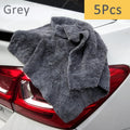 350GSM Microfiber Car Wash Towel - Soft Edgeless Cleaning, Drying & Polishing Cloth, 40x40cm