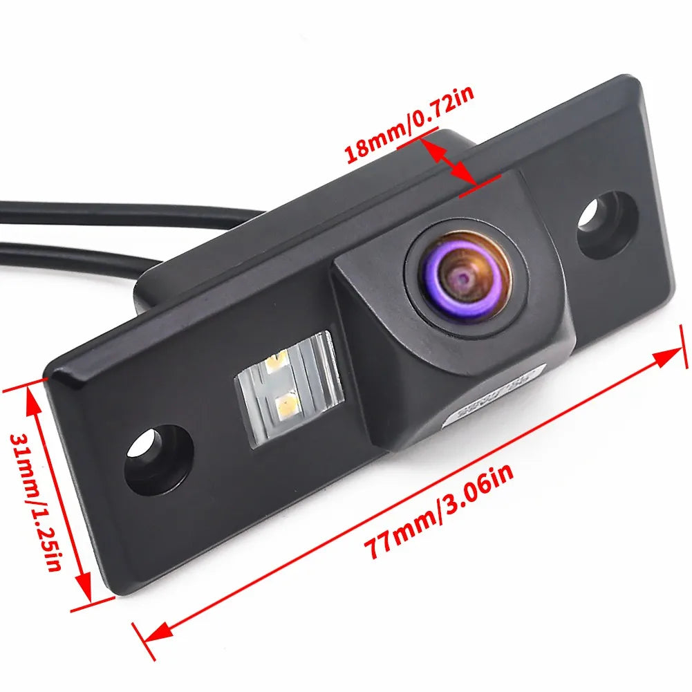 Rear View Backup Camera for Porsche Cayenne, VW Passat, Tiguan, Touareg, Polo (3C), Santana & Skoda Fabia