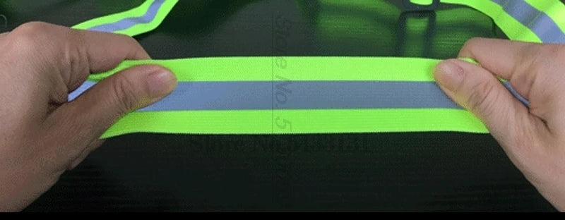 Motorcycle Reflective Safety Vest - High Visibility Riding Gear