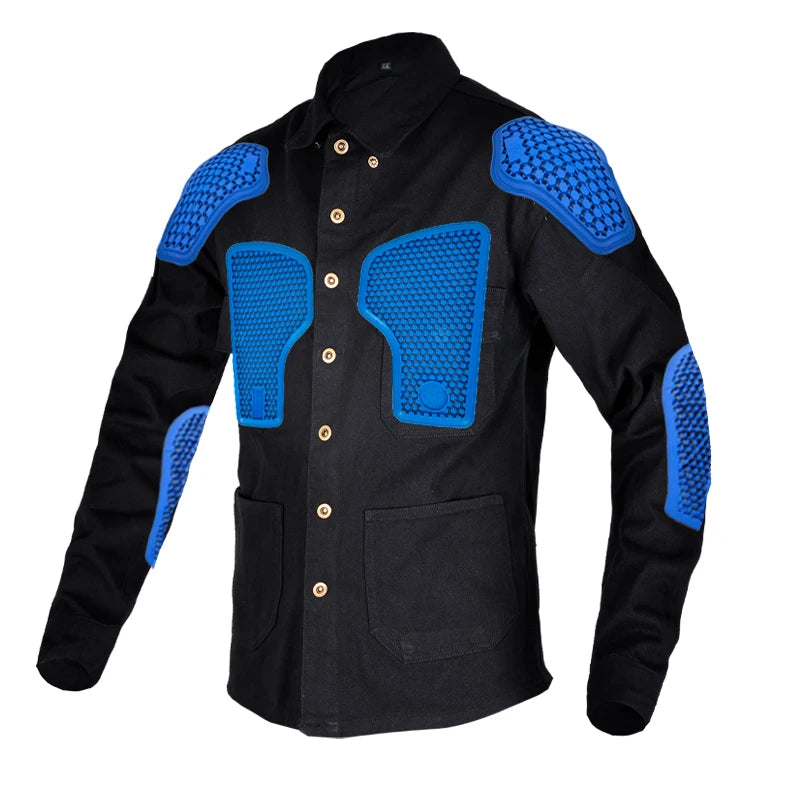 Motorcycle Riding Armor - CE Knee & Hip Protector Pad Set