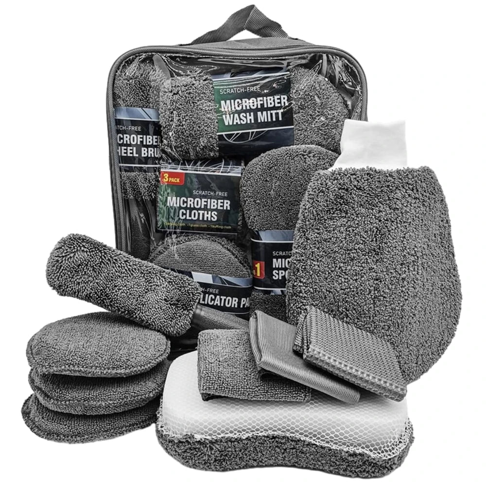 Car Detailing Kit - Wash & Cleaning Supplies Set