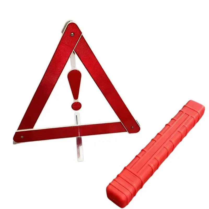 Warning Triangle Kit - Foldable Roadside Emergency Set