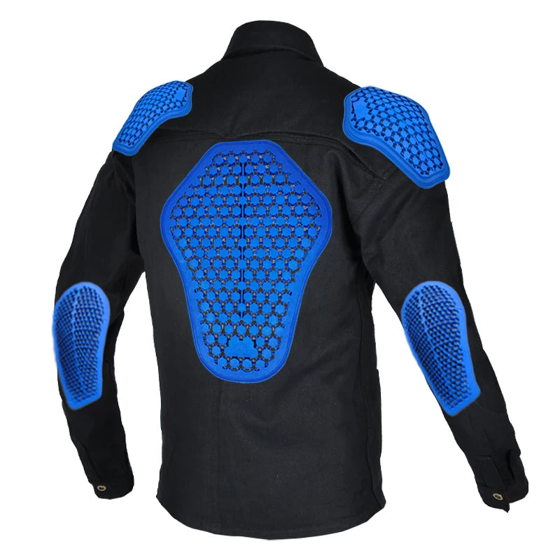 Motorcycle Riding Armor - CE Knee & Hip Protector Pad Set