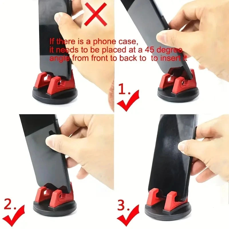 360° Rotatable Car Phone Holder – Non-Slip Universal Dashboard Mount