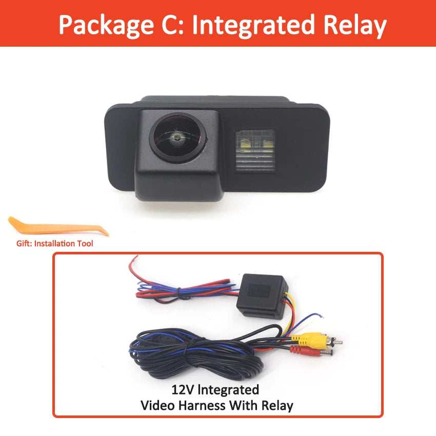 CCD Rear View Backup Camera for Ford Focus C307, Fiesta & Kuga (2008-2014) and Jaguar F-Type (2013-2015)