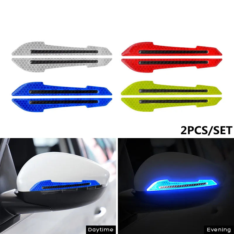 Car Wheel Hub Reflective Strip – Rim Safety Warning Sticker