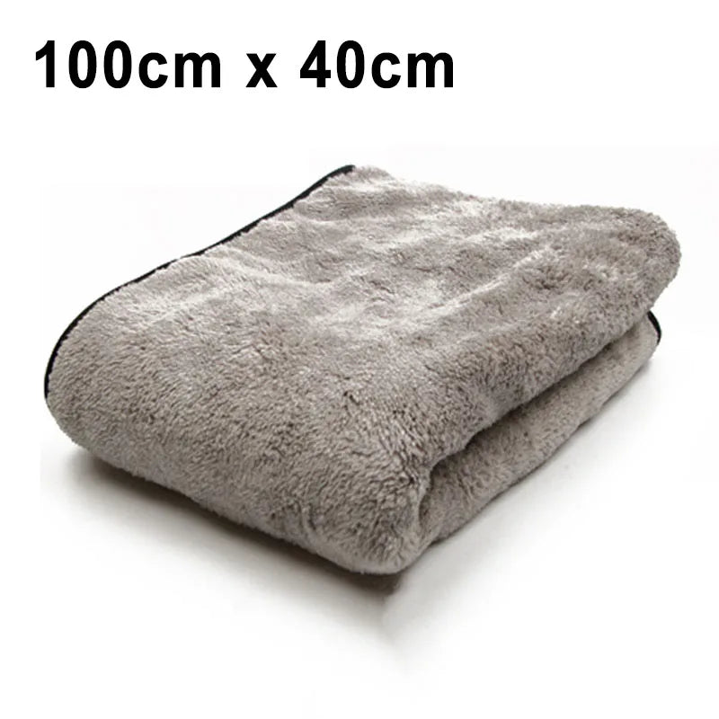 SEAMETAL Microfiber Car Wash Towel - Fast Drying, Extra Soft, High Absorption Cloth