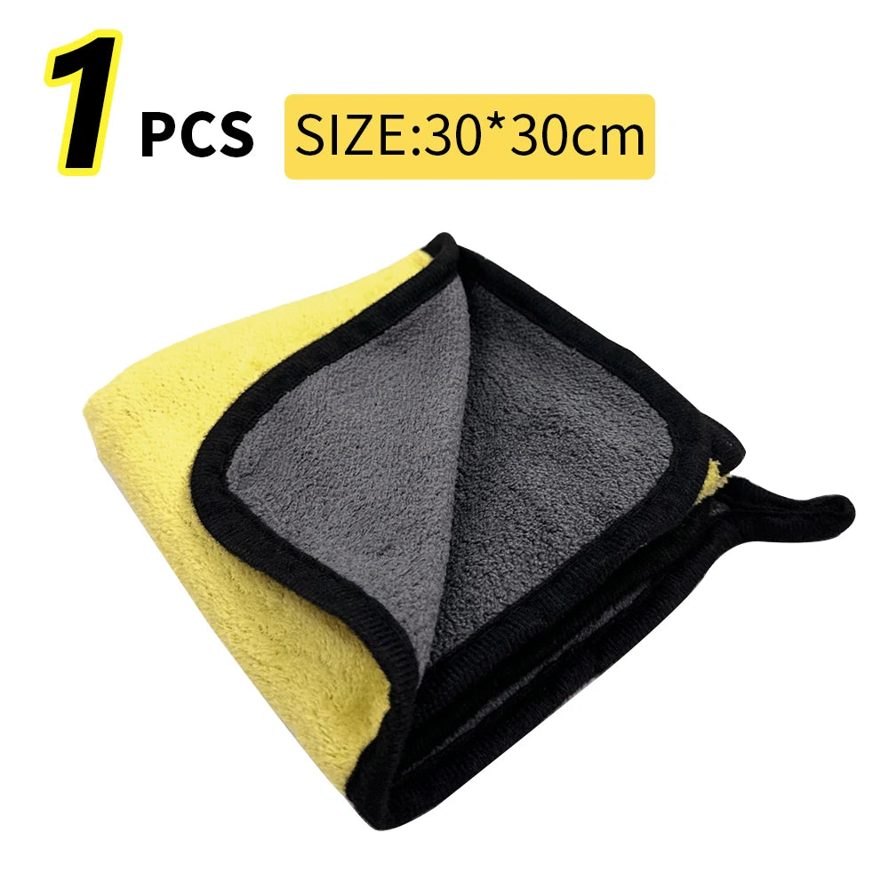 Car Wash Microfiber Towel - Cleaning, Drying & Detailing Cloth