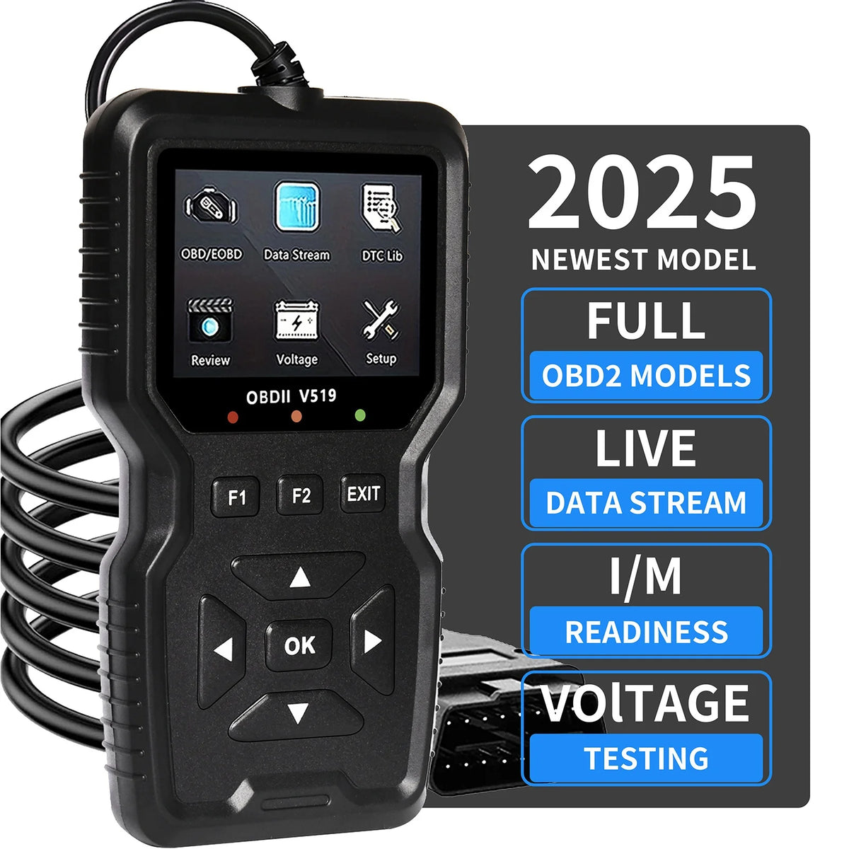 2026 Elite OBD2 Scanner - Professional Heavy-Duty Car Diagnostic Tool