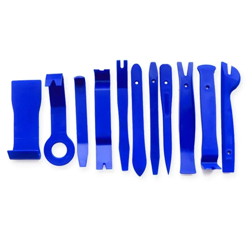 Car Trim Clip & Fastener Assortment Kit - 410pcs Retainer Set with Panel Removal Pry Tools