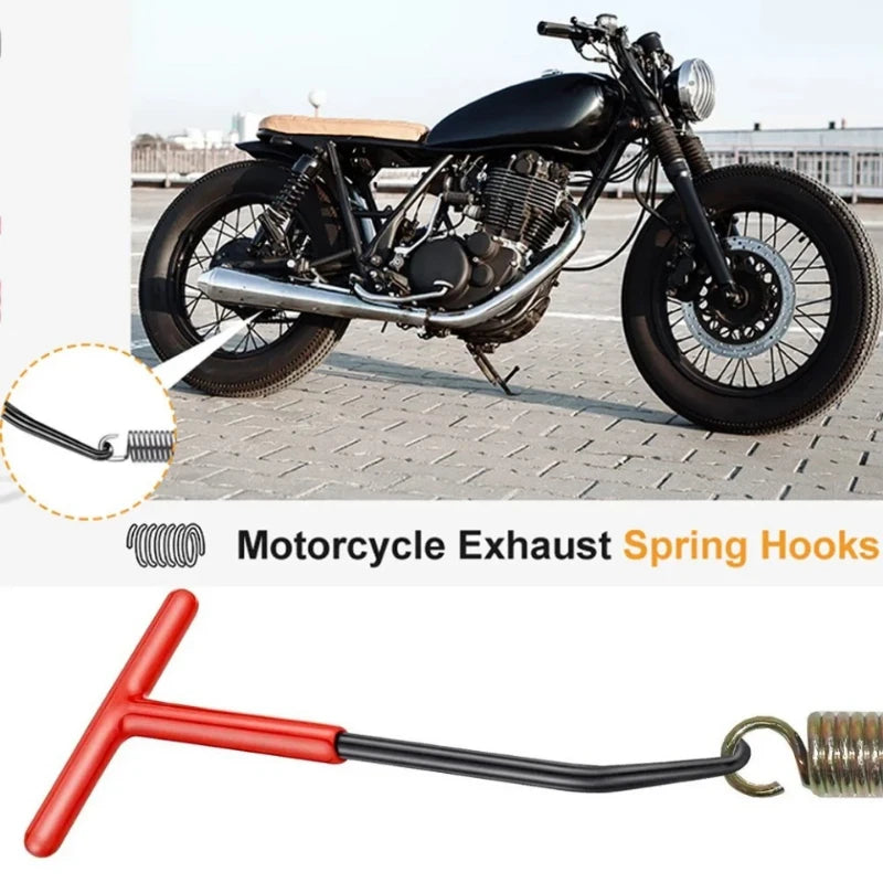 Motorcycle Exhaust Spring Hook Puller – T-Handle Installer Tool