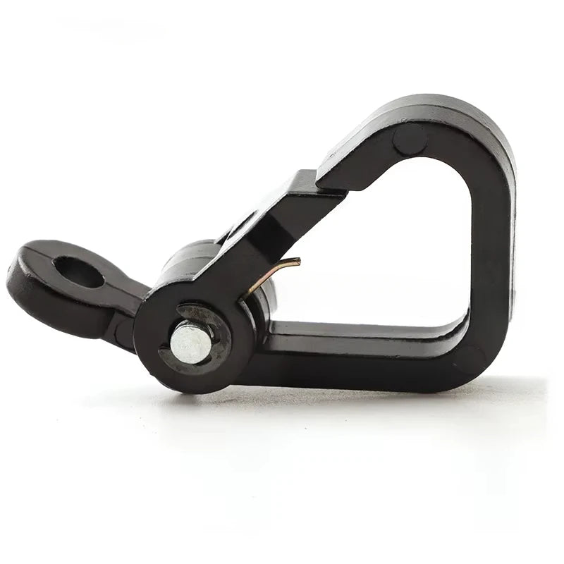 Motorcycle Spring Clip Hook - Universal Snap Hook for Luggage, Helmet & Bottle