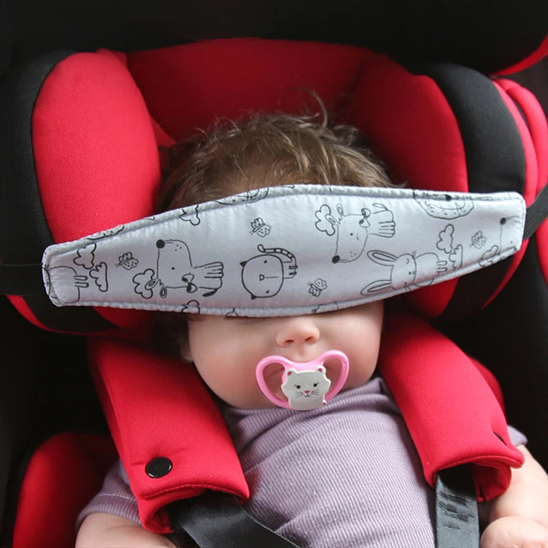 Baby Car Seat Head Support Pillow – Adjustable Neck & Sleep Positioner