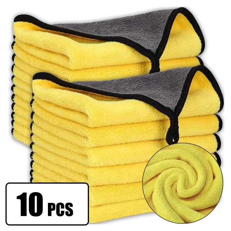 Car Wash Microfiber Towel - Cleaning, Drying & Detailing Cloth