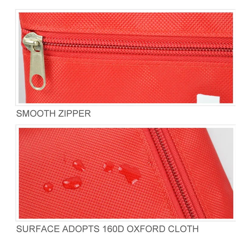 50pcs Portable First Aid Kit - Car Emergency Medical Bag