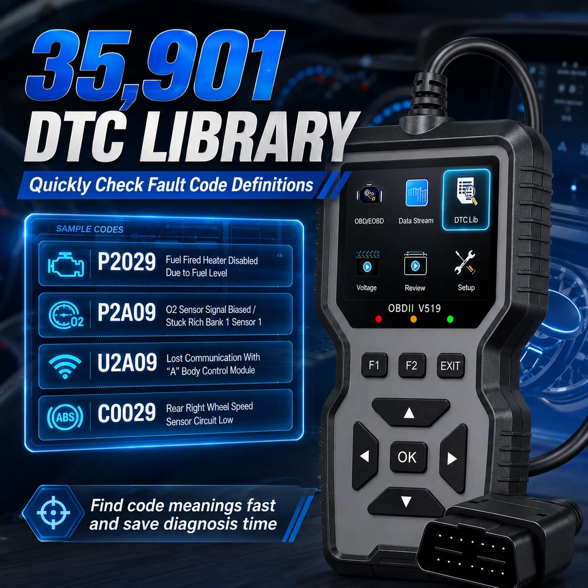 2026 Elite OBD2 Scanner - Professional Heavy-Duty Car Diagnostic Tool