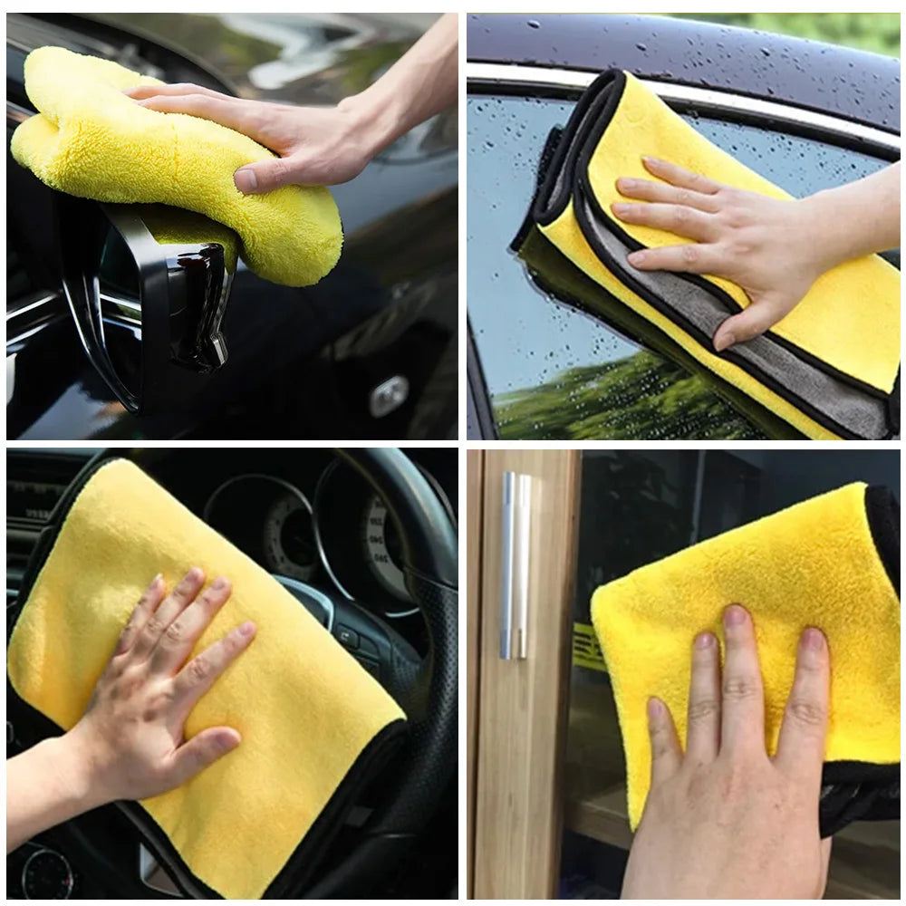 Car Wash Microfiber Towel - Cleaning, Drying & Detailing Cloth
