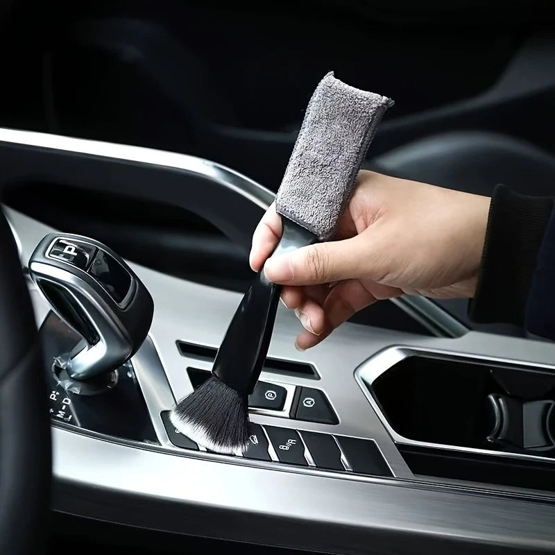 Car Interior Detailing Brush - Soft-Bristled Cleaning Tool for Dashboards & Vents