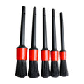 5Pcs Car Cleaning Brush Kit - Interior & Wheel Detailing Set