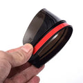 2Pcs Carbon Fiber Car Mirror Rain Eyebrow – Rearview Mirror Rain Shield
