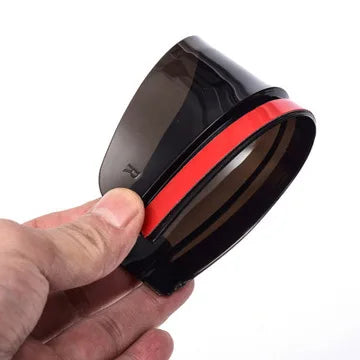 2Pcs Carbon Fiber Car Mirror Rain Eyebrow – Rearview Mirror Rain Shield