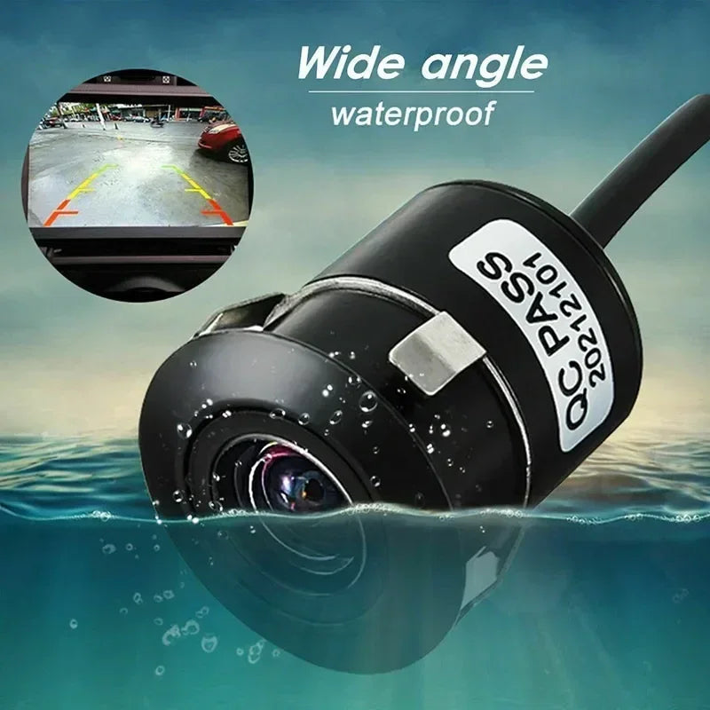 HD Night Vision Waterproof Rear View Backup Camera with Reversing Guidelines