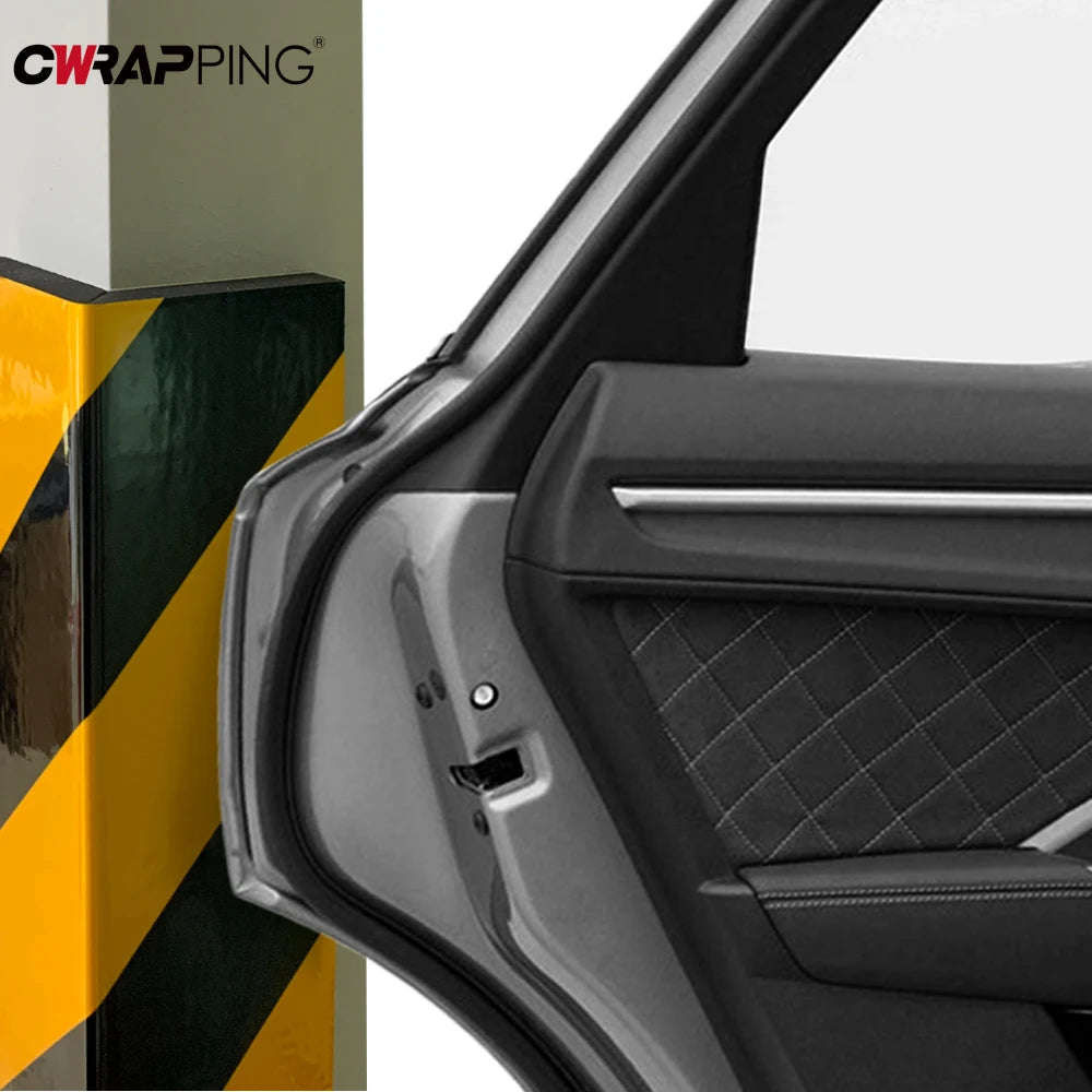 Car Door Edge Protector Foam Guard – Self-Adhesive Reflective Bumper