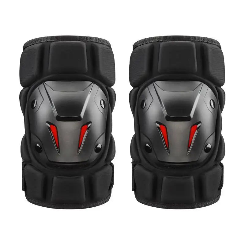 Motorcycle Knee & Elbow Guards - Windproof All-Season Gear