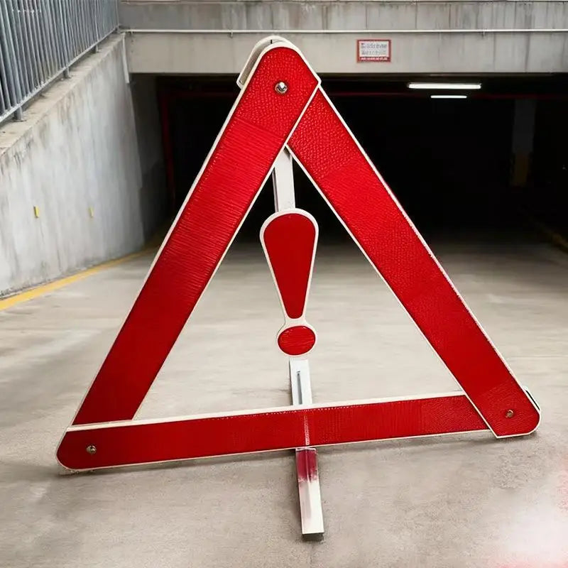 Warning Triangle Kit - Foldable Roadside Emergency Set