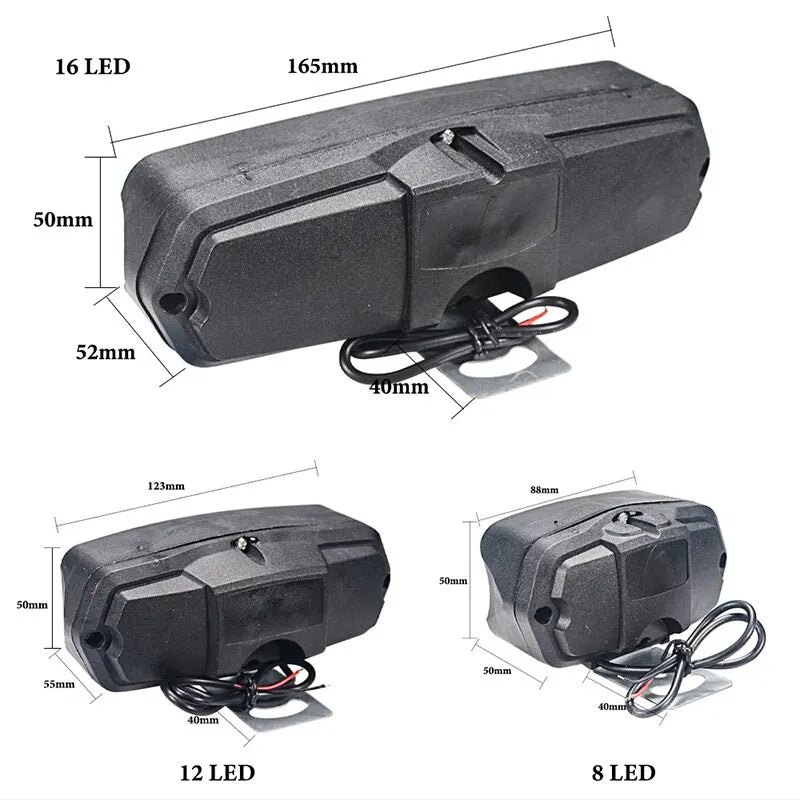 Motorcycle LED Headlight - Waterproof Auxiliary Driving Spotlight