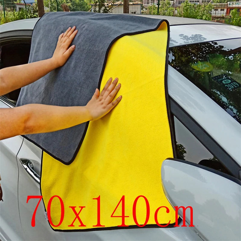 Big Car Wash Microfiber Towel - Super Absorbent Drying & Cleaning Cloth for Car Care