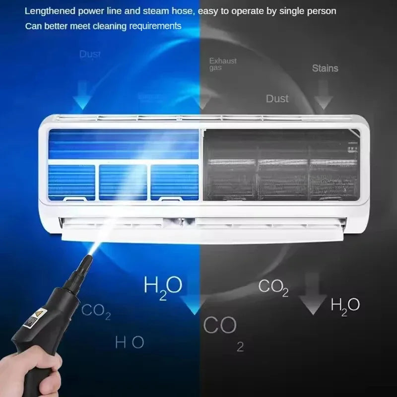 Portable Handheld Steam Cleaner – High-Temperature Pressurized Cleaning Machine for Car & Kitchen