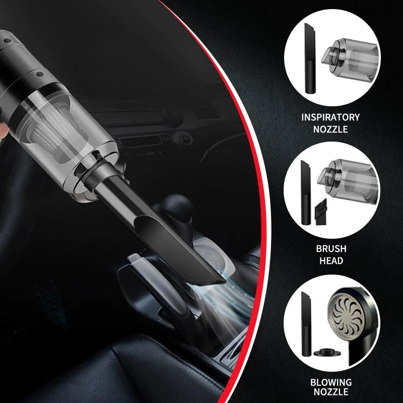 Cordless Handheld Car Vacuum Cleaner – 15000PA Portable Vacuum for Car, Home & Office | AutoHaven