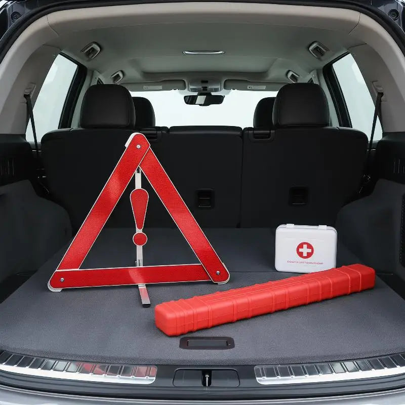 Warning Triangle Kit - Foldable Roadside Emergency Set
