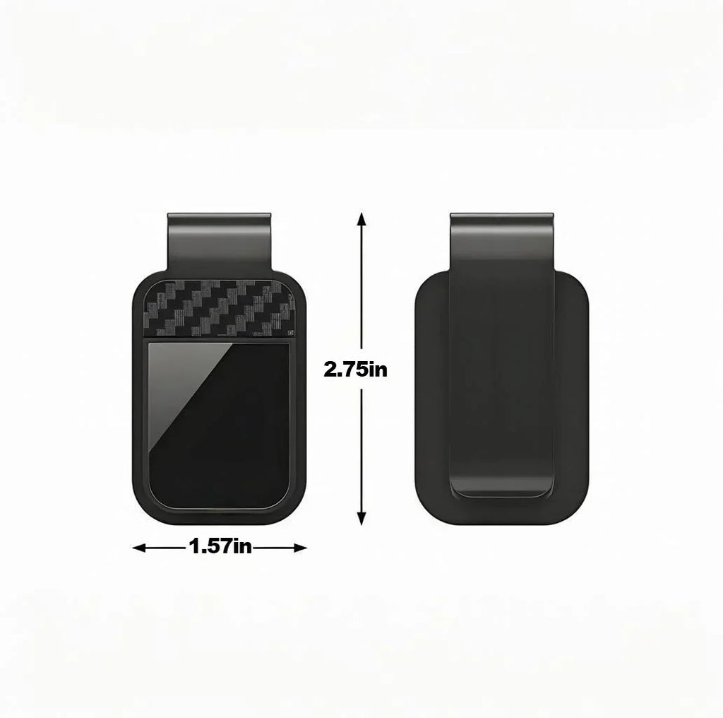 Car Sun Visor Sunglasses Clip Holder – Card & Ticket Organizer