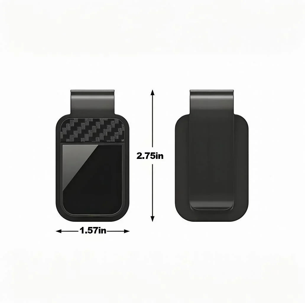 Car Sun Visor Sunglasses Clip Holder – Card & Ticket Organizer
