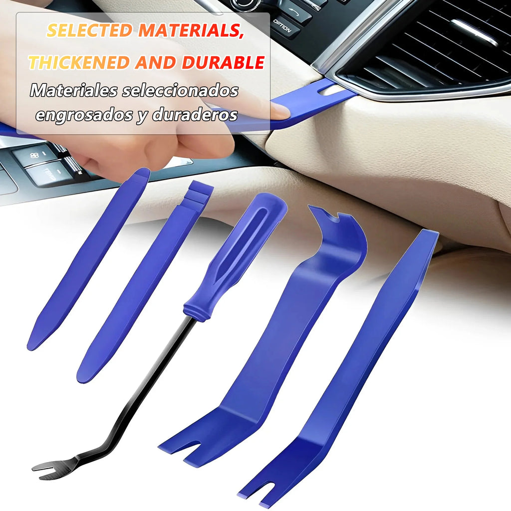 Car Trim Removal Tool Kit - Interior Panel & Dashboard Disassembly Set