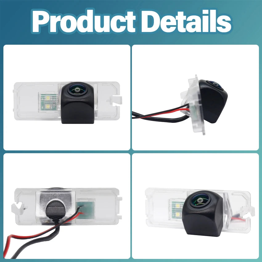 HD Night Vision Fisheye Reverse Backup Camera for Seat Mii, VW Up & Skoda Citigo (2011-2015)