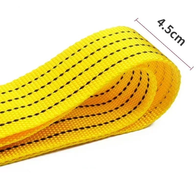 Heavy Duty Car Tow Cable 3-5 Ton – 4M Recovery Strap with Hooks