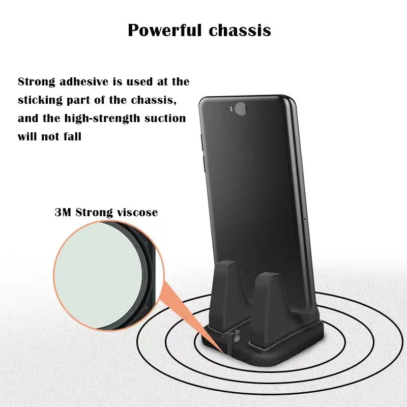 360° Rotatable Car Phone Holder – Non-Slip Universal Dashboard Mount