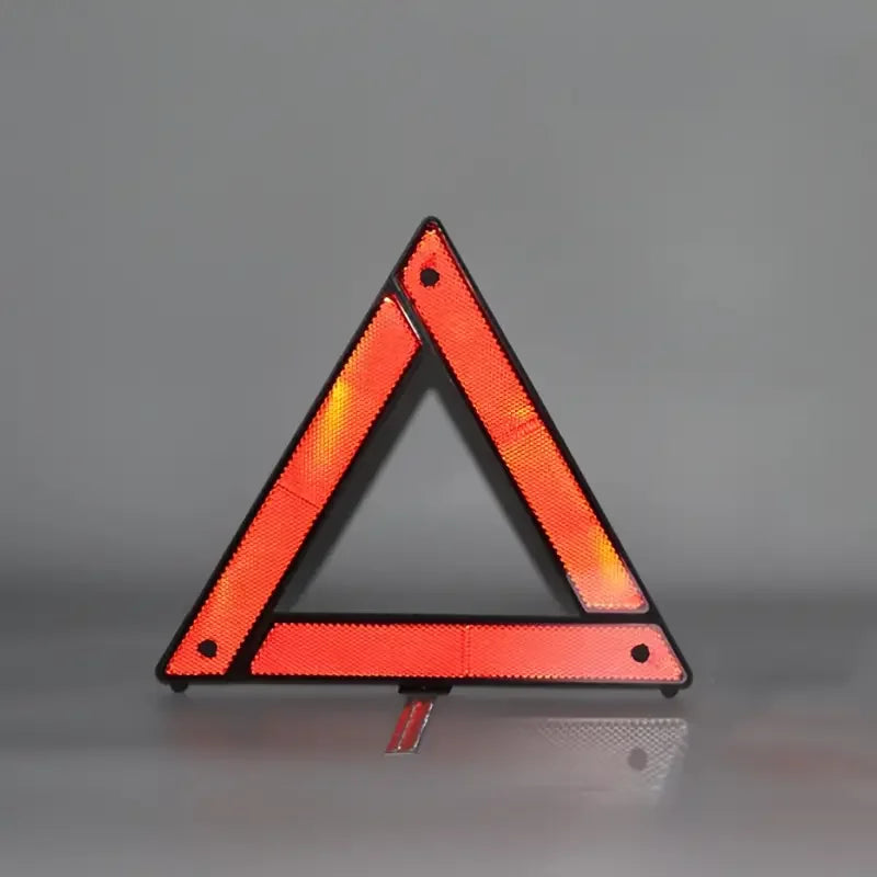 Car Emergency Warning Triangle with Reflective Safety Vest - Roadside Breakdown Kit