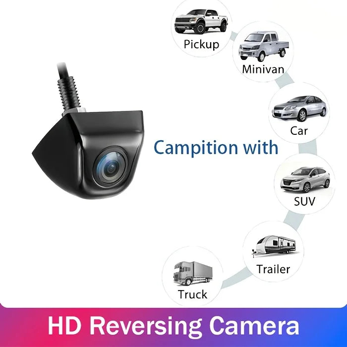 480P HD Night Vision Backup Camera for Car, SUV, RV, Trailer, Camper, Van, Pickup