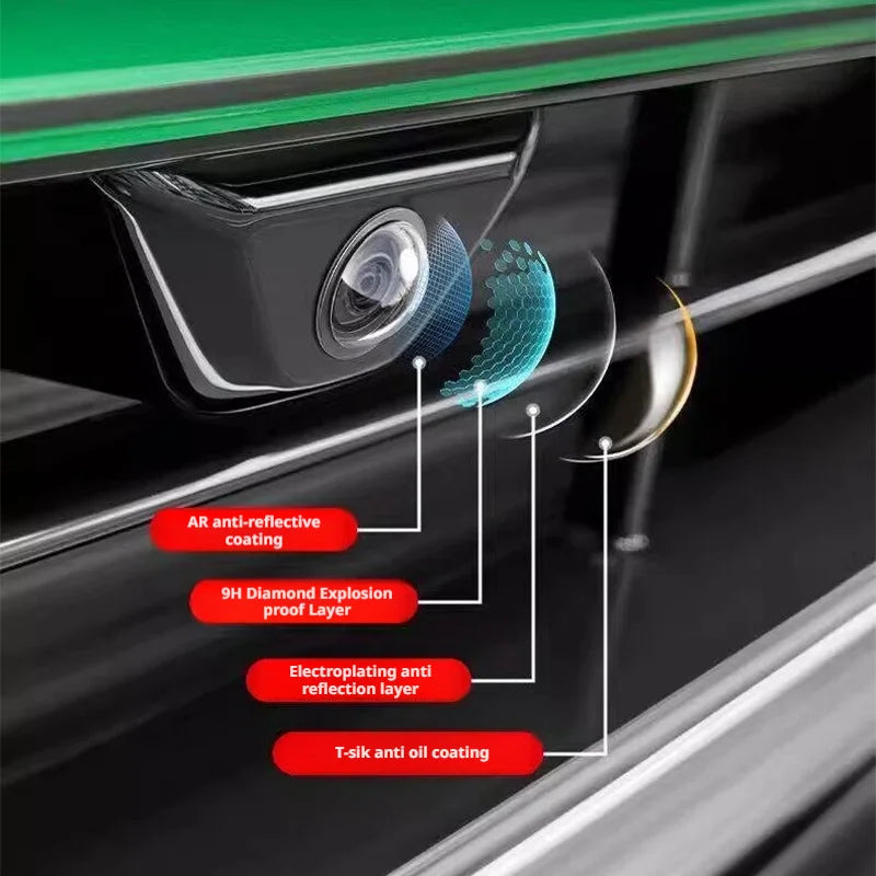 2Pcs Car Camera Lens Protector – Waterproof & Dustproof Guard