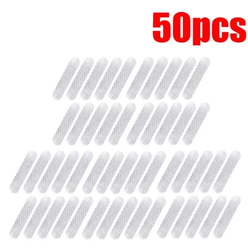 Motorcycle Helmet Reflective Warning Stickers - Night Safety Decals