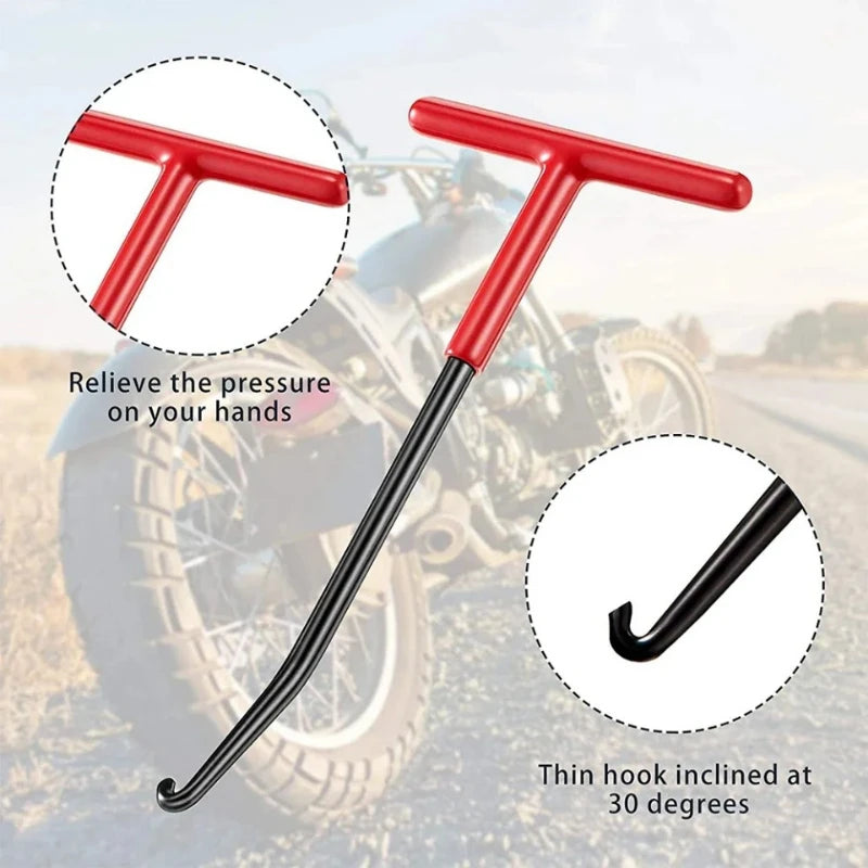 Motorcycle Exhaust Spring Hook Puller – T-Handle Installer Tool