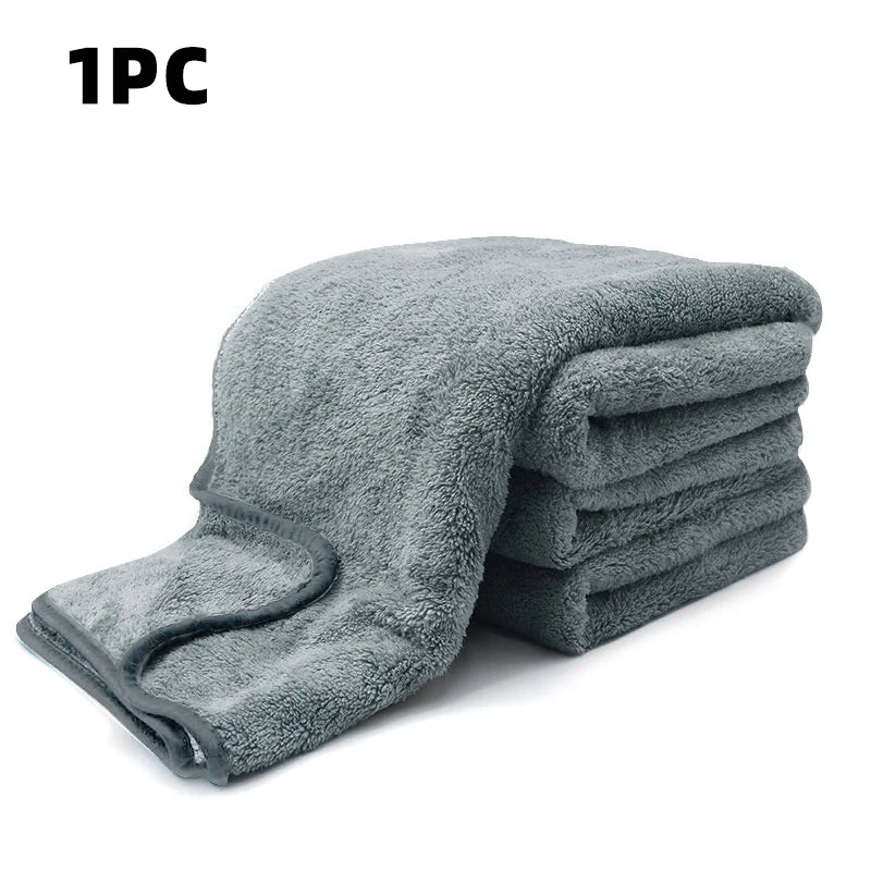 SEAMETAL Microfiber Car Wash Towel - Fast Drying, Extra Soft, High Absorption Cloth