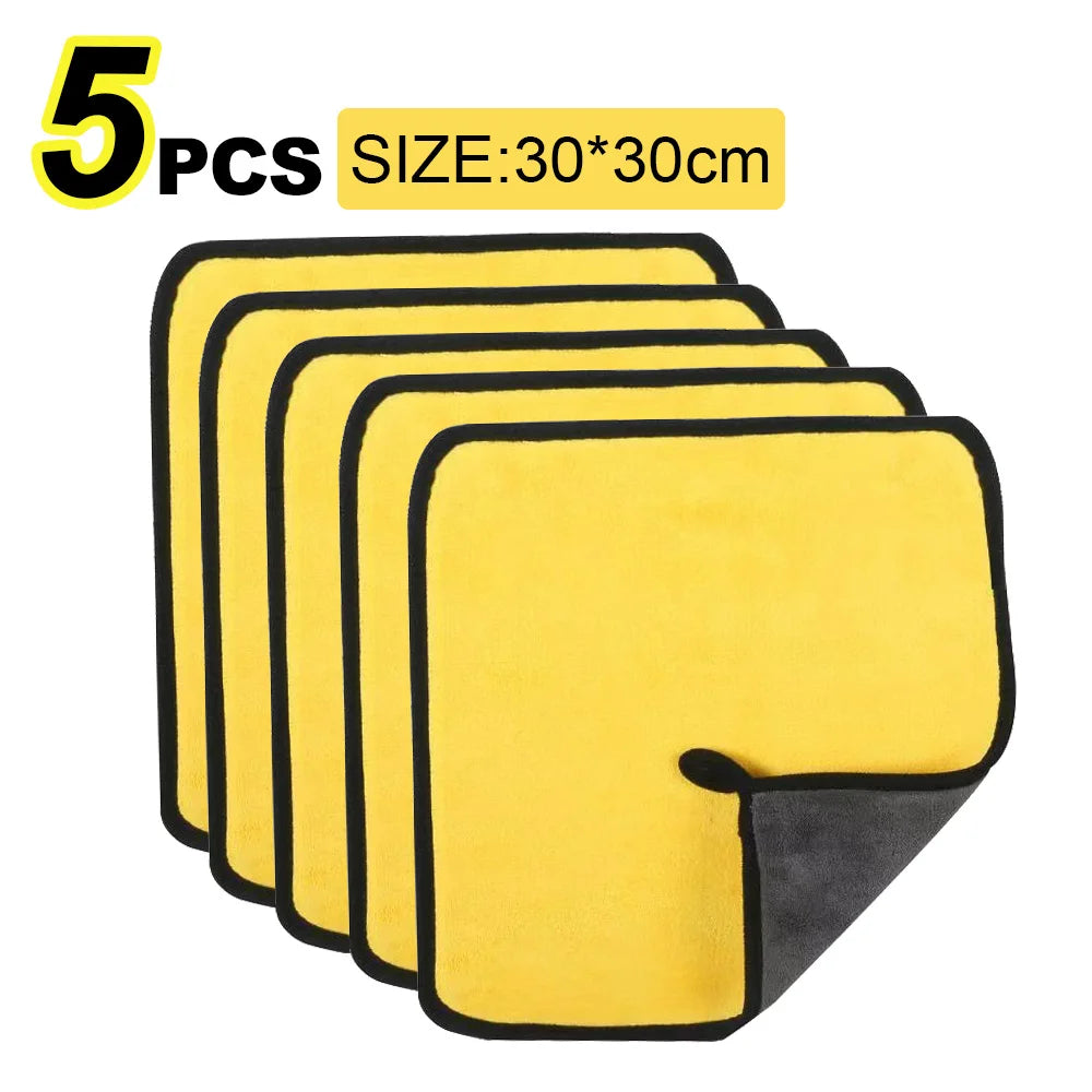 Car Wash Microfiber Towel - Cleaning, Drying & Detailing Cloth